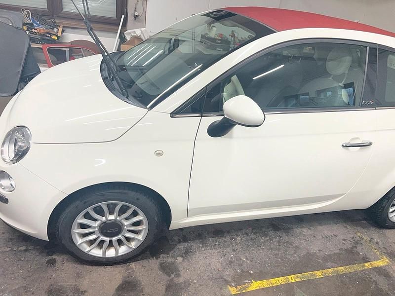 Gebraucht Fiat 500C 74 PS (54 kW) 2012 Weiß Cabrio