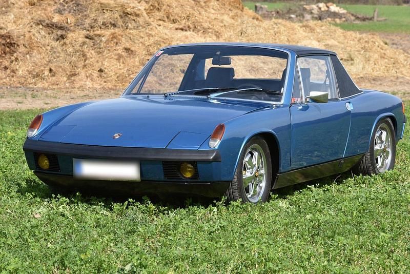 Gebraucht Porsche 914 101 PS (74 kW) 1974 Blau Cabrio