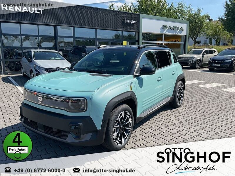 Grün Neu 2025 Renault 4 E-Tech Iconic SUV | 39.900 € (Teuer) - Bild 1/4
