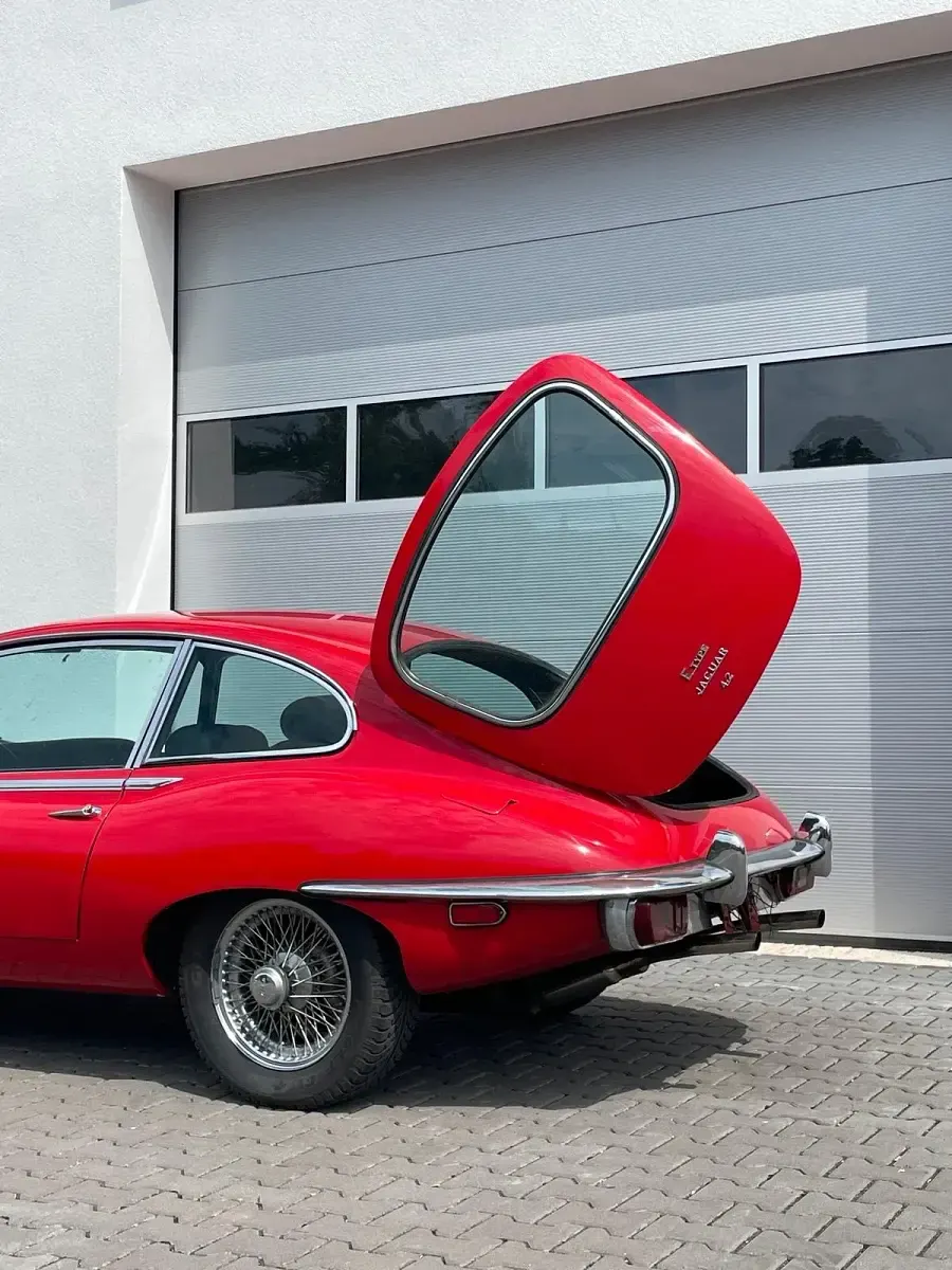 Gebraucht Jaguar E-Type 269 PS (197 kW) 1970 Rot Coupé
