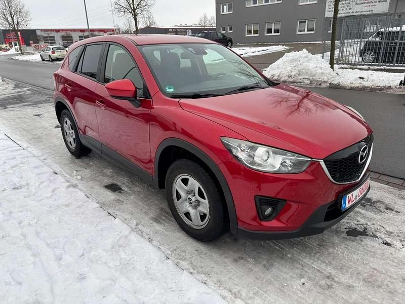 Gebraucht Mazda CX-5 Go 150 PS (110 kW) 2014 Rubinrot metallic SUV