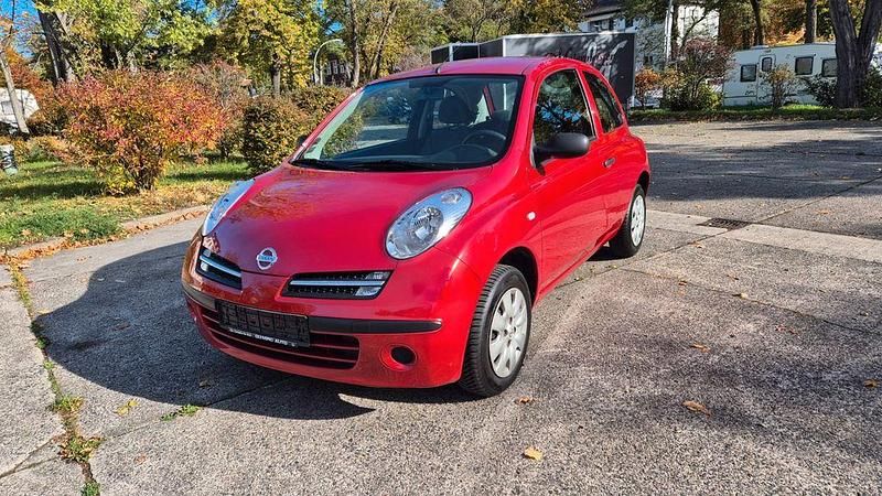 Rot Gebraucht 2006 Nissan Micra City Kleinwagen | 2.750 € (Fairer Preis) - Bild 1/4