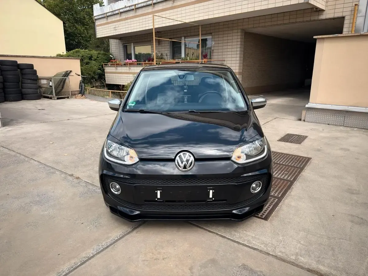 Gebraucht VW up! Black Edition 75 PS (55 kW) 2012 Schwarz Kleinwagen
