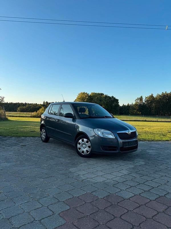 Grau Gebraucht 2009 Skoda Fabia Kleinwagen | 890 € (Superpreis) - Bild 1/4