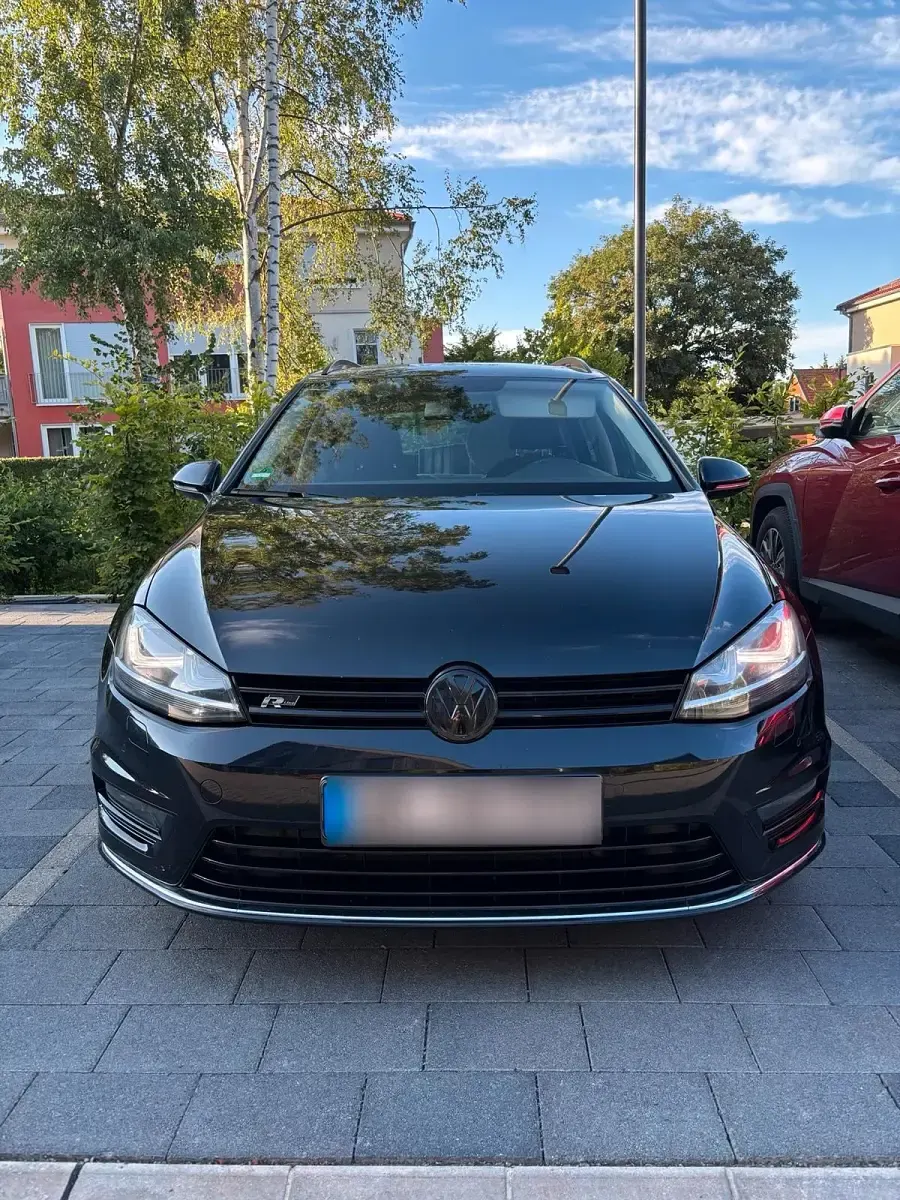 Gebraucht VW Golf VII R-line 150 PS (110 kW) 2014 Schwarz Kombi