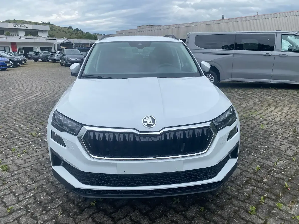 Neu Skoda Karoq Selection 150 PS (110 kW) 2026 Moonweiss metallic SUV