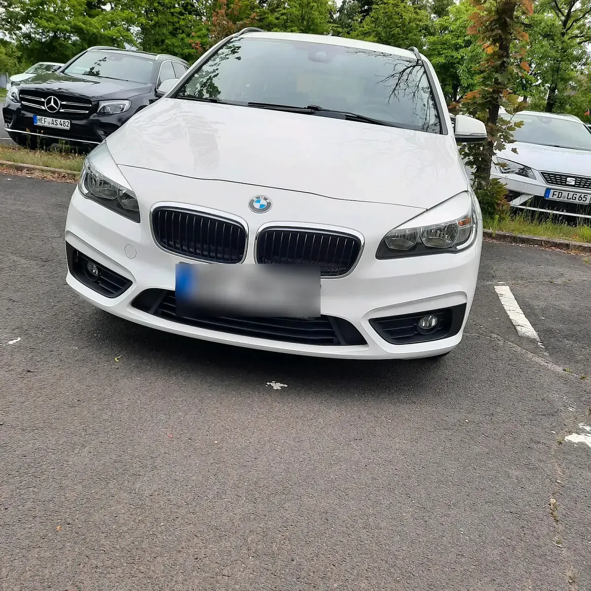 Gebraucht BMW 216 116 PS (85 kW) 2015 Weiß Limousine