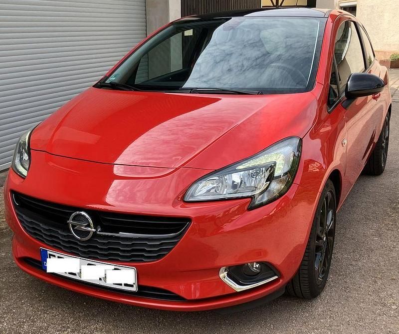 Rot Gebraucht 2016 Opel Corsa Color Edition Kleinwagen | 5.995 € (Superpreis) - Bild 1/2