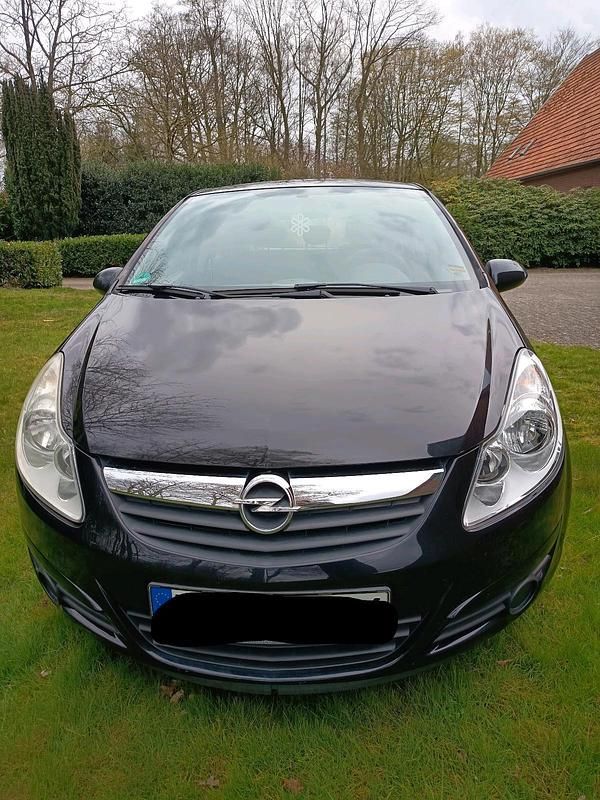 Gebraucht Opel Corsa 80 PS (58 kW) 2008 Schwarz Kleinwagen