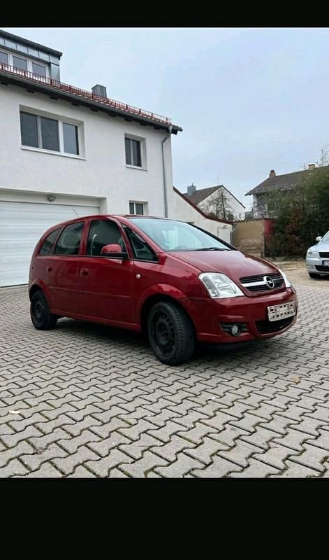 Rot Gebraucht 2006 Opel Meriva Van / Kleinbus | 1.299 € (Guter Preis) - Bild 1/4