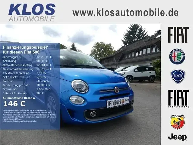 Gebraucht Fiat 500 Sport 69 PS (50 kW) 2021 Kleinwagen