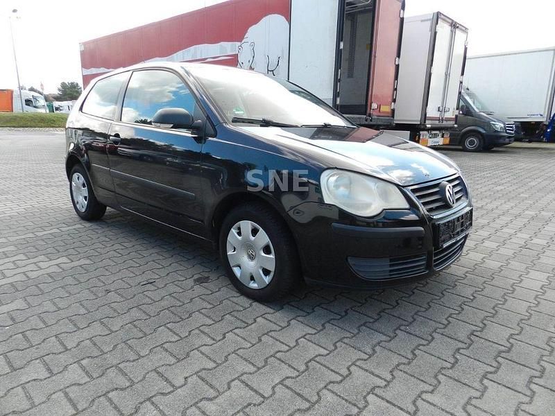 Gebraucht VW Polo Trendline 60 PS (44 kW) 2009 Schwarz Kleinwagen