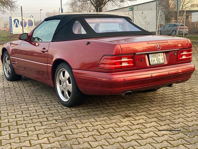 Gebraucht Mercedes SL500 306 PS (225 kW) 1999 Rot Cabrio