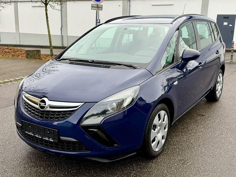 Blau Gebraucht 2014 Opel Zafira Tourer Selection Van / Kleinbus | 4.399 € (Superpreis) - Bild 1/4