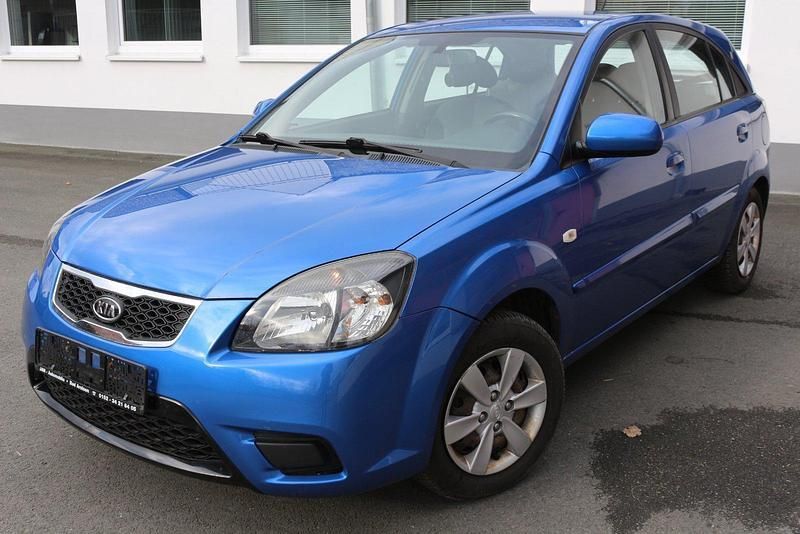 Blau Gebraucht 2009 Kia Rio 2 Limousine | 1.600 € (Fairer Preis) - Bild 1/4