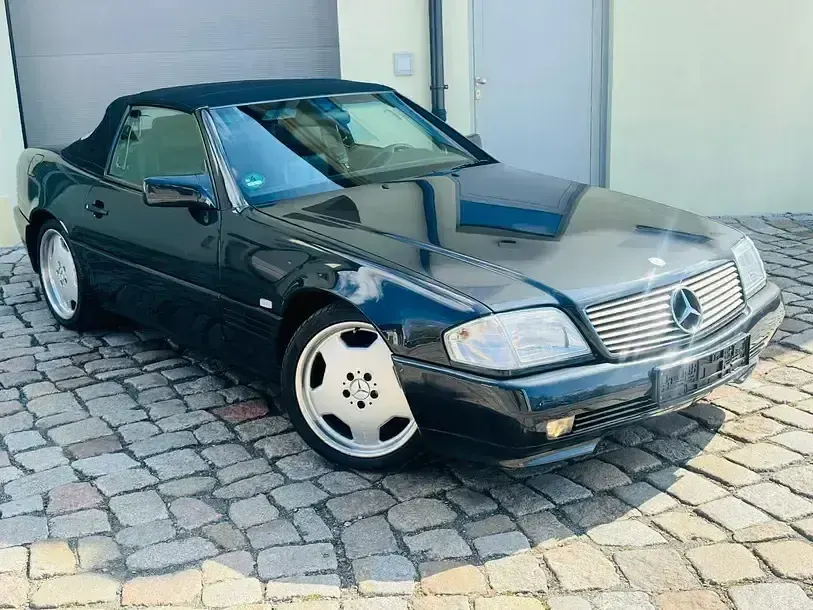 Gebraucht Mercedes SL320 231 PS (169 kW) 1994 Schwarz Cabrio