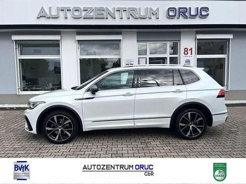 Weiß Gebraucht 2022 VW Tiguan Allspace R-line SUV | 27.980 € (Fairer Preis) - Bild 1/4