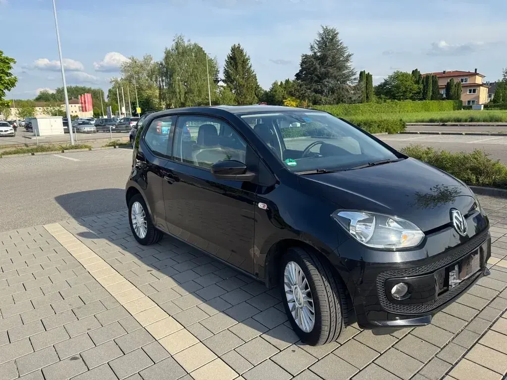 Gebraucht VW up! high up! 75 PS (55 kW) 2012 Schwarz Kleinwagen