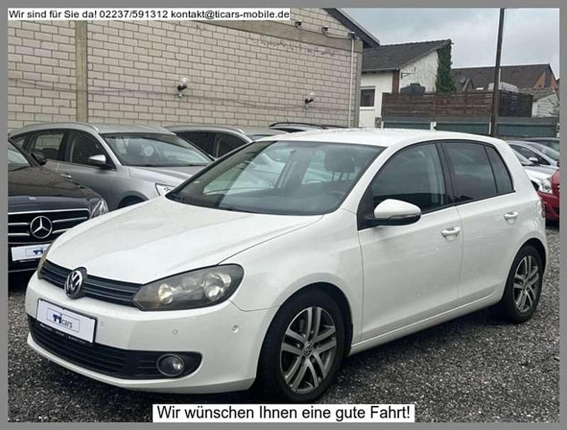 Candyweiß Gebraucht 2009 VW Golf VI Limousine | 7.600 € (Teuer) - Bild 1/4
