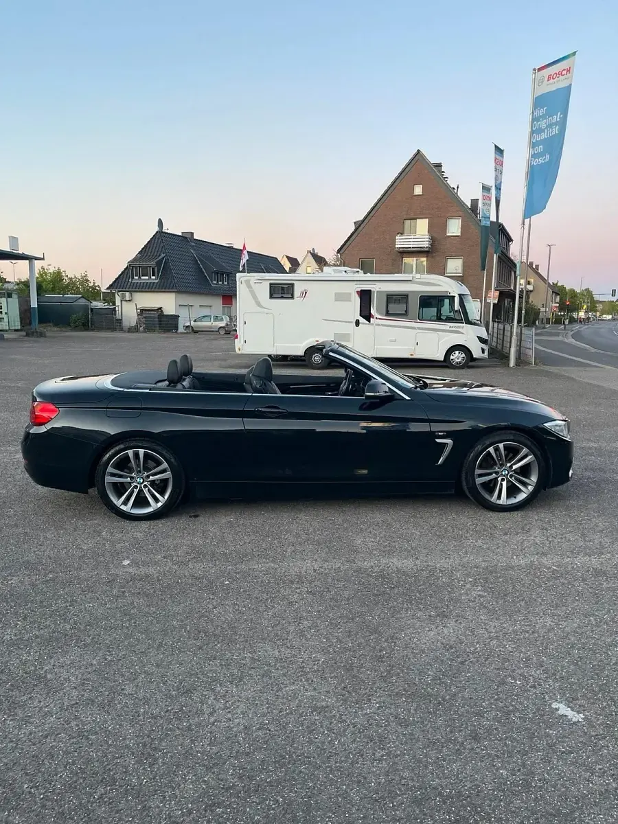 Second-hand BMW 420 184 CP (135 kW) 2014 Negru Cabrio
