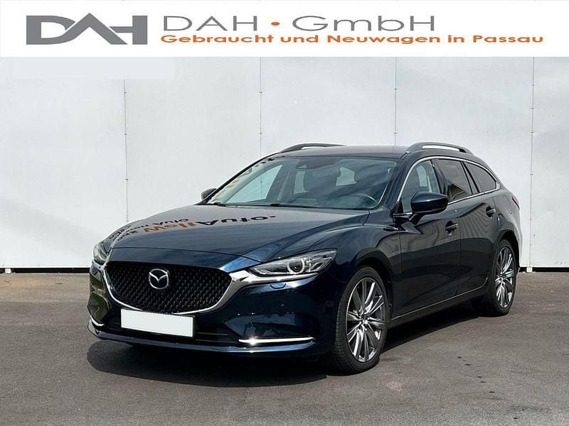 Gebraucht Mazda 6 Exclusive-Line 194 PS (142 kW) 2021 Blau Kombi