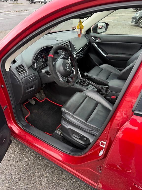 Gebraucht Mazda CX-5 Exclusive-Line 150 PS (110 kW) 2015 Rot SUV