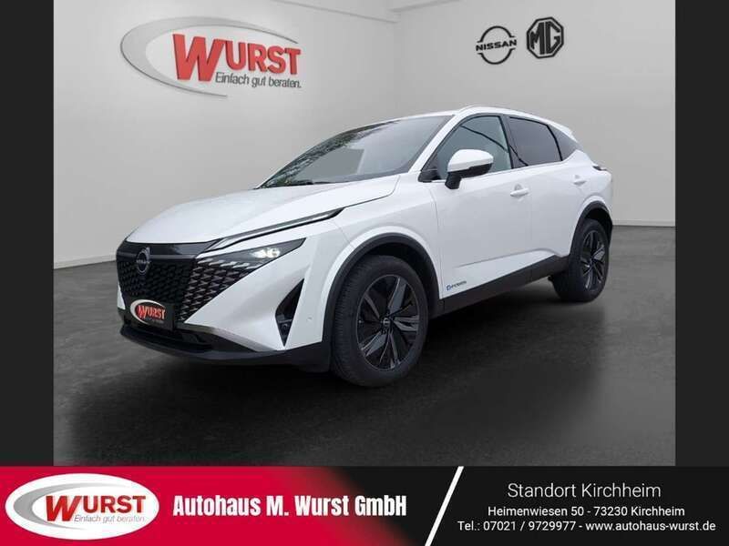 Weiss Gebraucht 2025 Nissan Qashqai Tekna SUV | 36.998 € (Guter Preis) - Bild 1/4