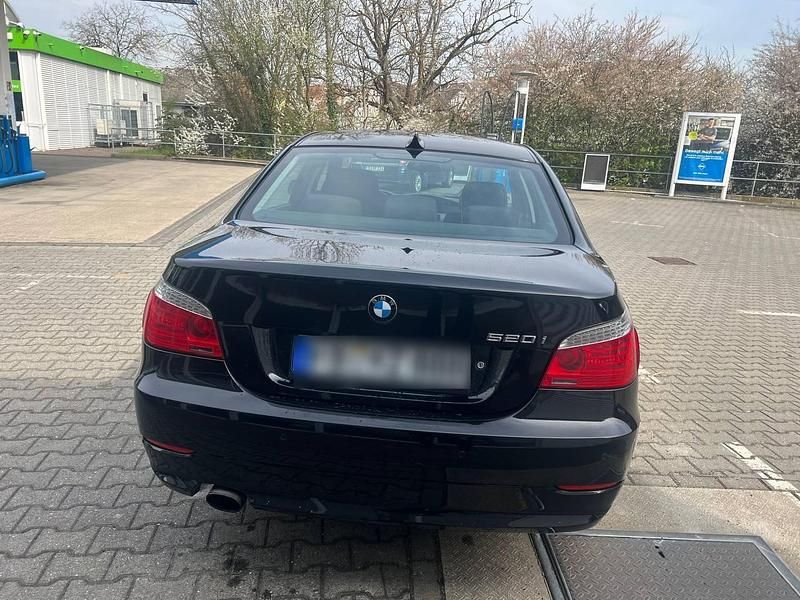 Brugt BMW 520 170 HK (125 kW) 2008 Sort Sedan