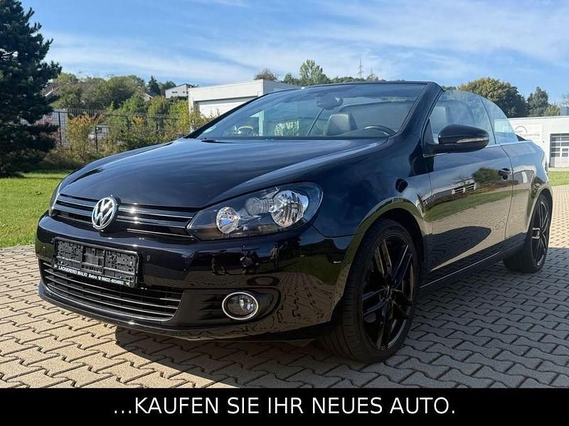 Schwarz Gebraucht 2012 VW Golf Cabriolet Basis Cabrio | 5.990 € (Guter Preis) - Bild 1/4