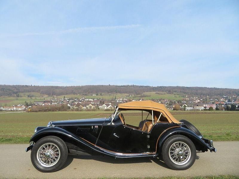 Gebraucht MG TF 58 PS (42 kW) 1954 Schwarz Cabrio
