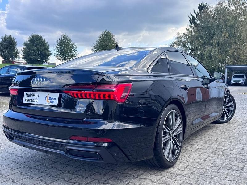 Mythosschwarz metallic Gebraucht 2019 Audi A6 S-Line Limousine | 32.900 € (Guter Preis) - Bild 1/4
