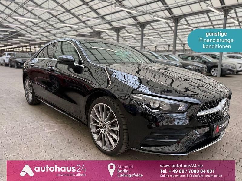 Schwarz Gebraucht 2022 Mercedes CLA250e AMG line Limousine | 28.990 € (Superpreis) - Bild 1/4