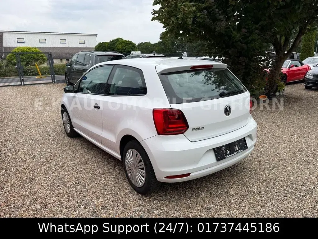 Gebraucht VW Polo Trendline 60 PS (44 kW) 2014 Weiß Kleinwagen