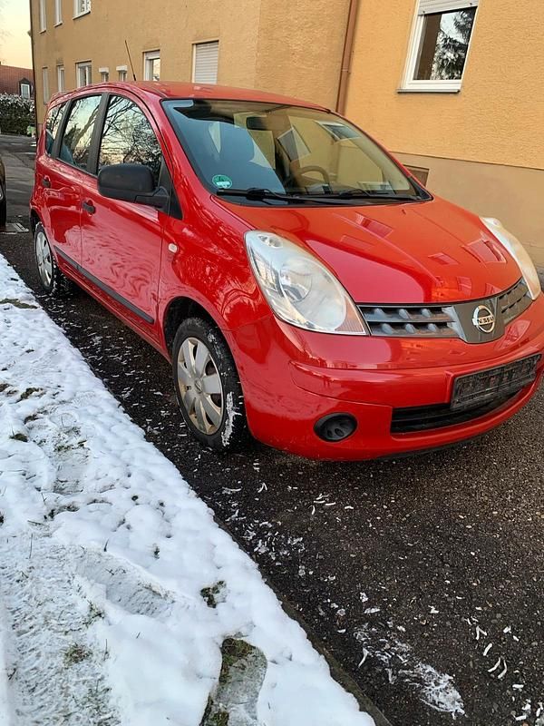 Gebraucht Nissan Note 88 PS (64 kW) 2008 Rot Kleinwagen
