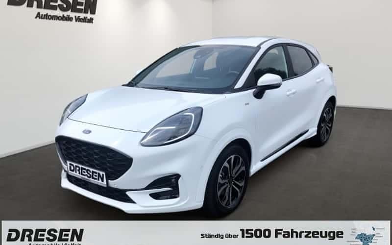 Weiß Gebraucht 2023 Ford Puma Gen-E ST-Line SUV | 20.990 € (Fairer Preis) - Bild 1/4