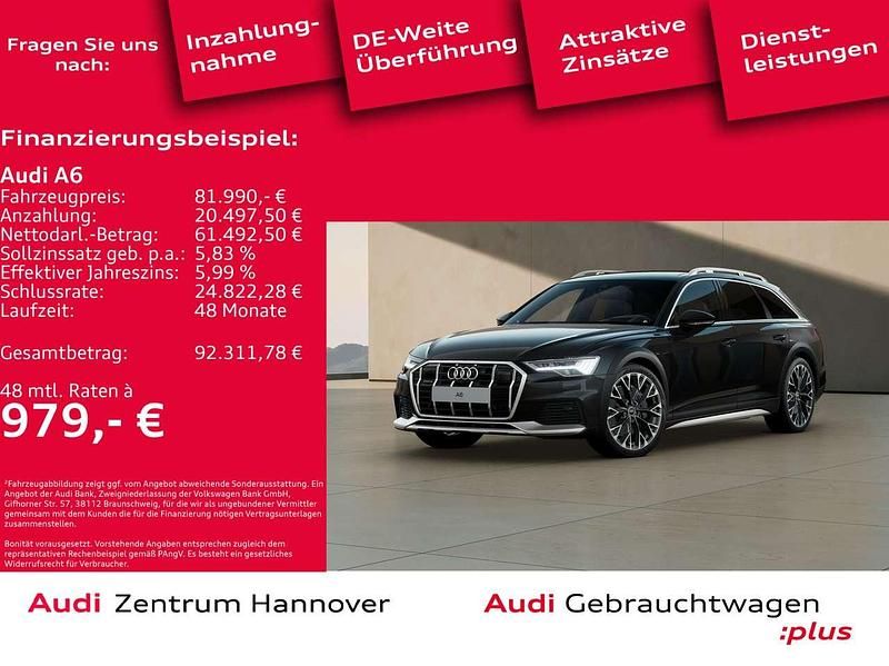 0e mythosschwarz metallic Gebraucht 2025 Audi A6 Sport Kombi | 81.990 € - Bild 1/4