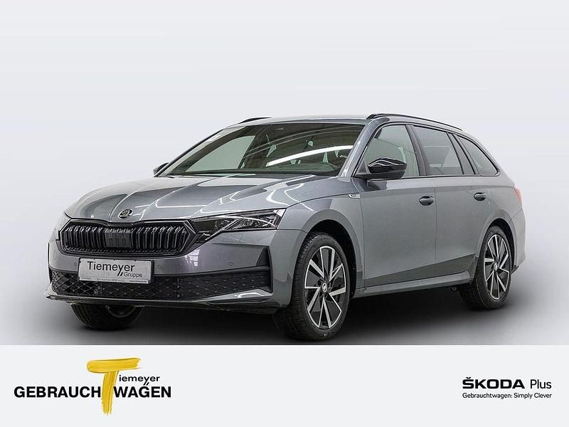 Grau Gebraucht 2024 Skoda Octavia SportLine Kombi | 36.330 € (Teuer) - Bild 1/4