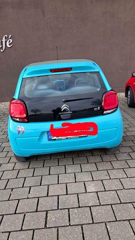 Gebraucht Citroën C1 PureTech 82 PS (60 kW) 2016 Blau Kleinwagen