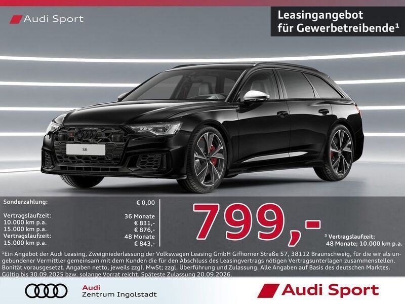 Mythosschwarz Neu 2024 Audi S6 Ambiente Kombi | 92.550 € (Fairer Preis) - Bild 1/2