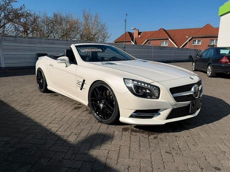 Gebraucht Mercedes SL350 306 PS (225 kW) 2012 Weiß Cabrio