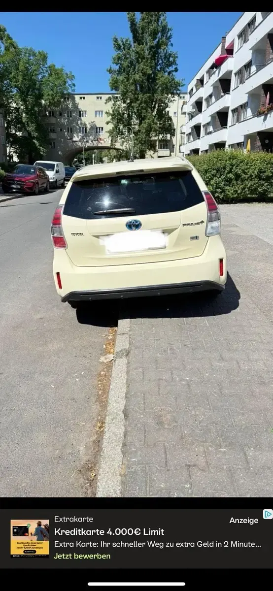 Gebraucht Toyota Prius+ Plus 136 PS (100 kW) 2018 Gelb Van / Kleinbus