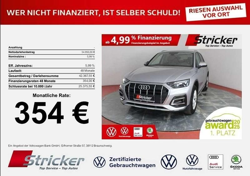 Second-hand Audi Q5 204 CP (150 kW) 2023 Argintiu SUV