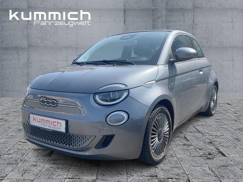 Grau Gebraucht 2021 Fiat 500e Icon Cabrio | 18.990 € (Fairer Preis) - Bild 1/4