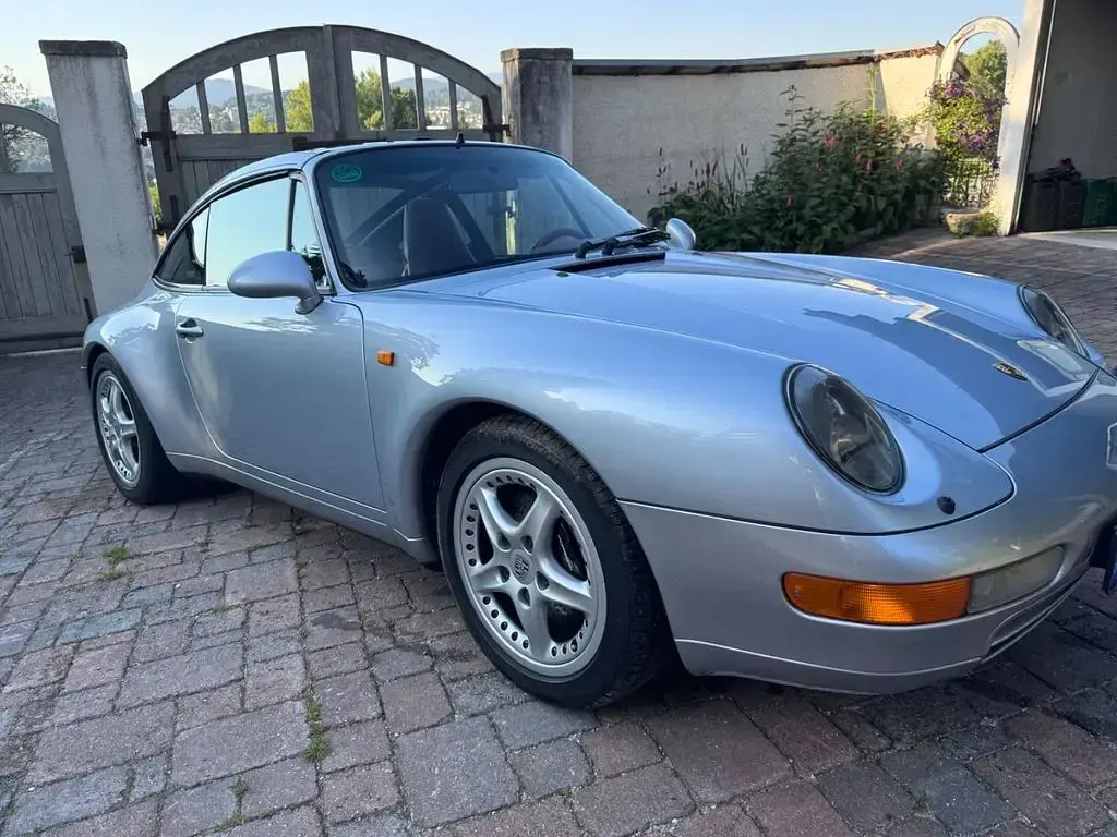 Gebraucht Porsche 993 286 PS (210 kW) 1996 Blau Cabrio