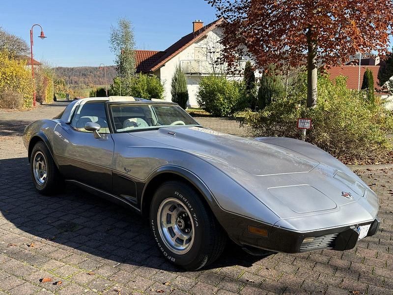 Gebraucht Corvette C3 220 PS (161 kW) 1978 Silber Coupé