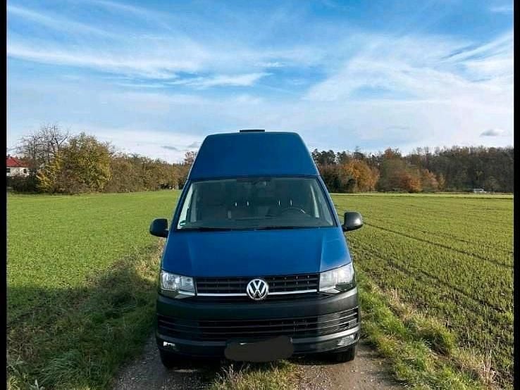 Usata VW Transporter 150 CV (110 kW) 2018 Blu Furgone