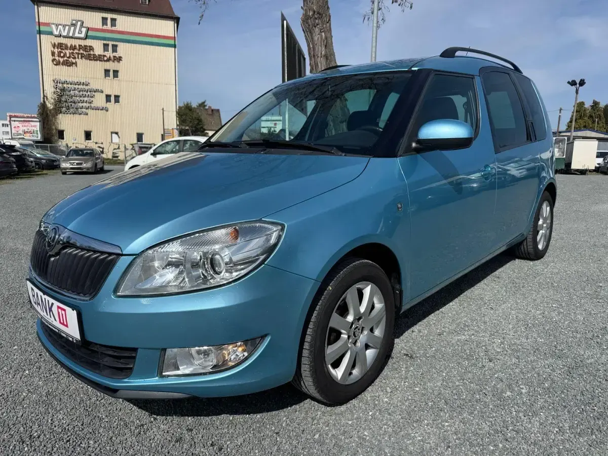 Gebraucht Skoda Roomster Ambition 86 PS (63 kW) 2013 Blau Van / Kleinbus