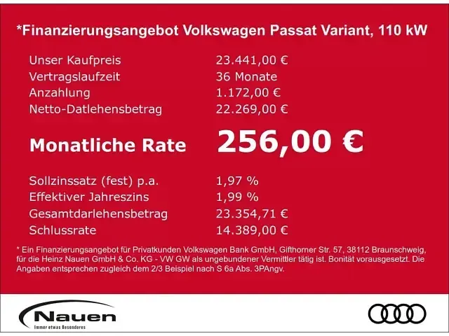 Gebraucht VW Passat Basis 150 PS (110 kW) 2023 Weiß Kombi