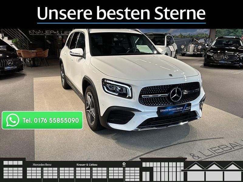 Weiß Gebraucht 2021 Mercedes GLB250 AMG line SUV | 37.660 € (Fairer Preis) - Bild 1/4
