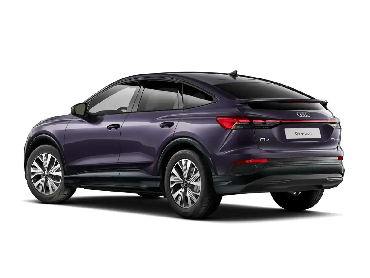 Gebraucht Audi Q4 e-tron Advanced 150 kW (204 PS) 2025 Auroraviolett metallic SUV